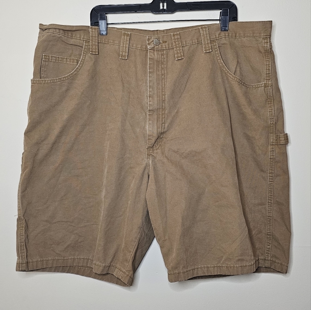 Wrangler Carpenter Khaki Utility Shorts Size 44 - Picture 2 of 5